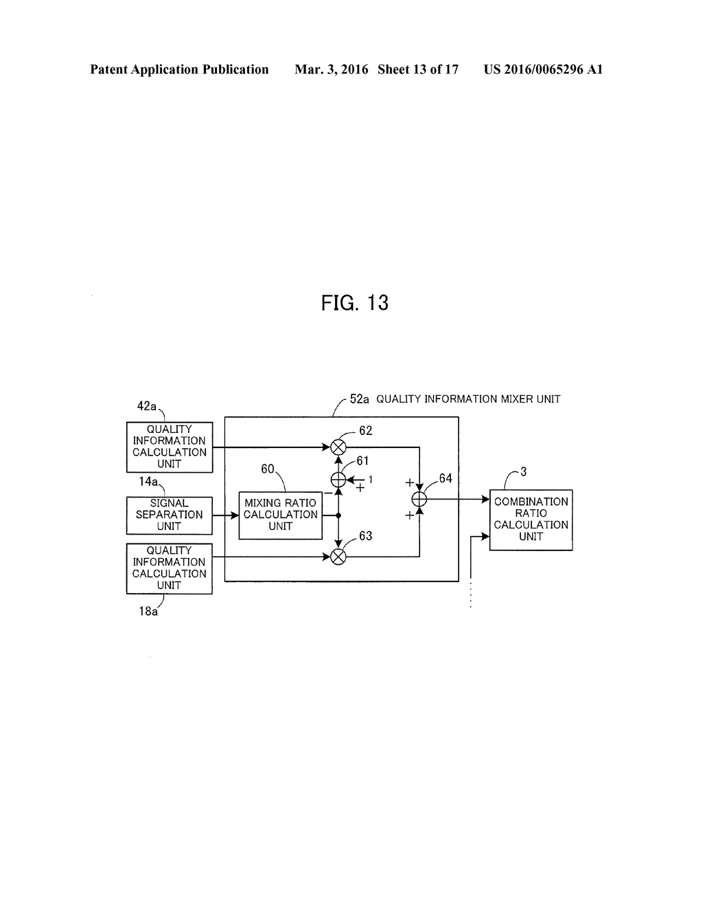 RECEIVER CIRCUIT AND RECEPTION METHOD - diagram, schematic, and image 14