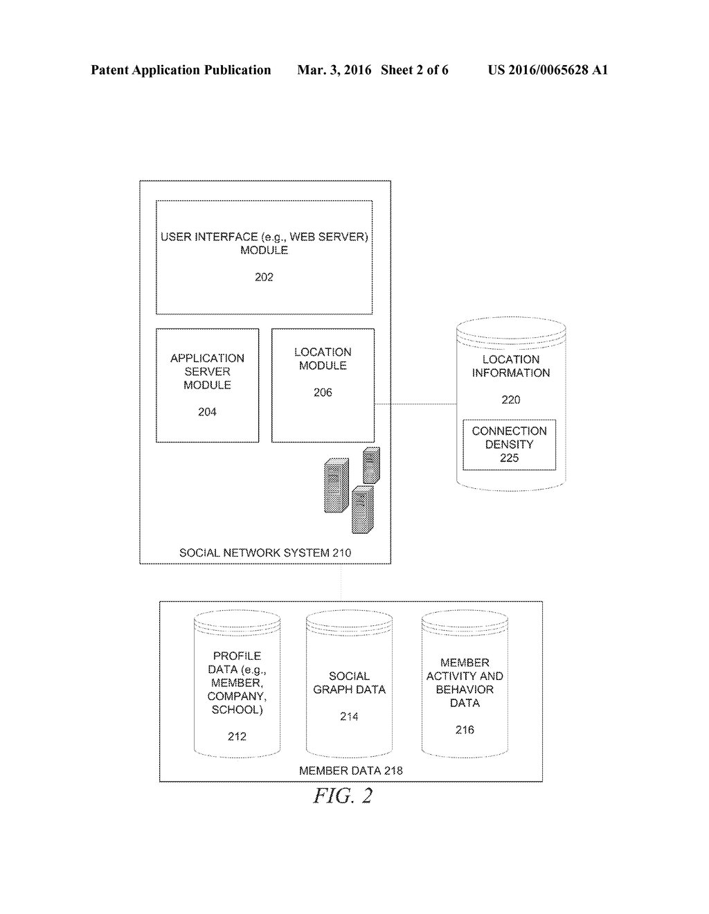 CALCULATING AN ENTITY'S LOCATION SIZE VIA SOCIAL GRAPH - diagram, schematic, and image 03