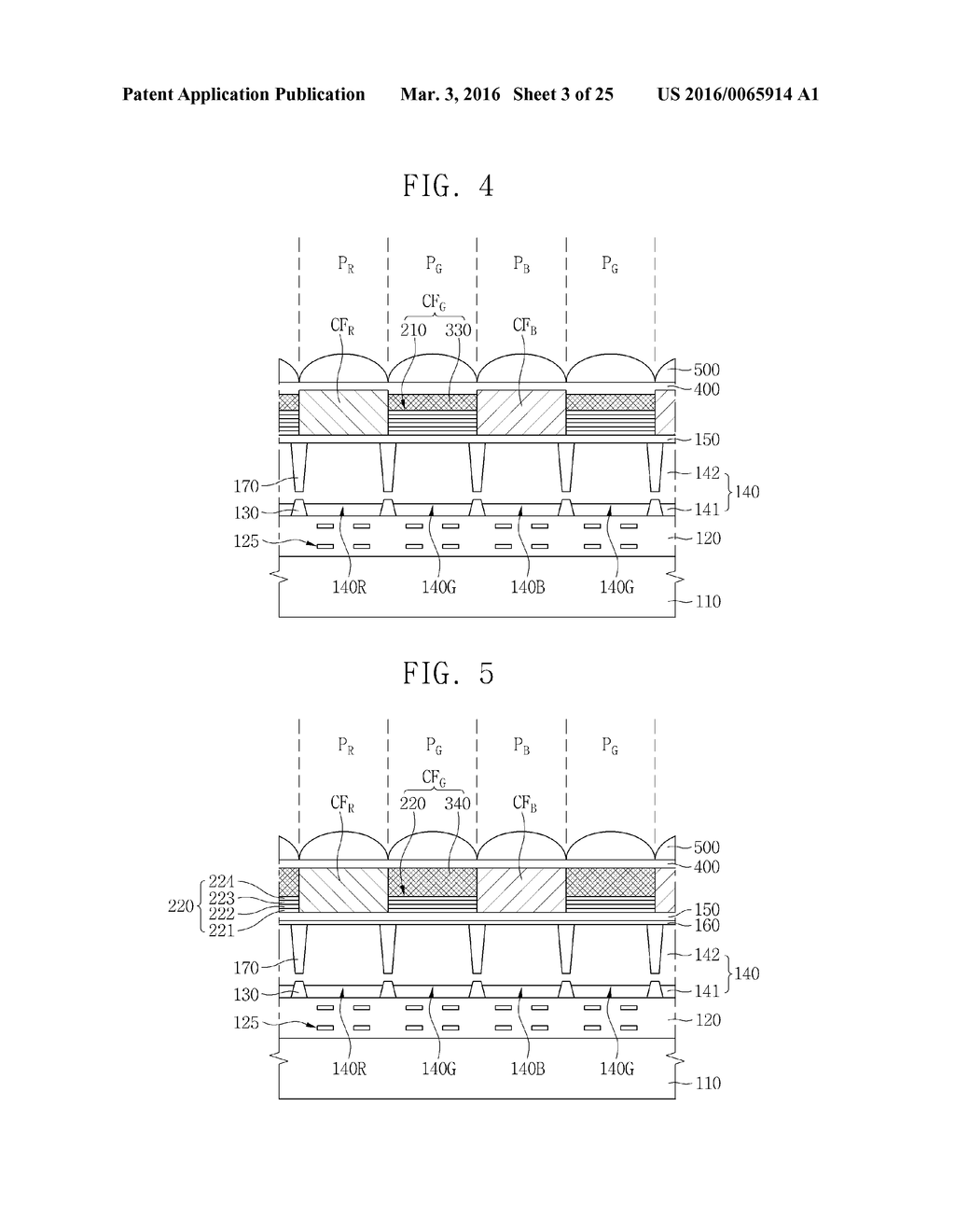 ELECTRONIC DEVICE HAVING A COLOR FILTER AND METHOD OF FORMING THE SAME - diagram, schematic, and image 04