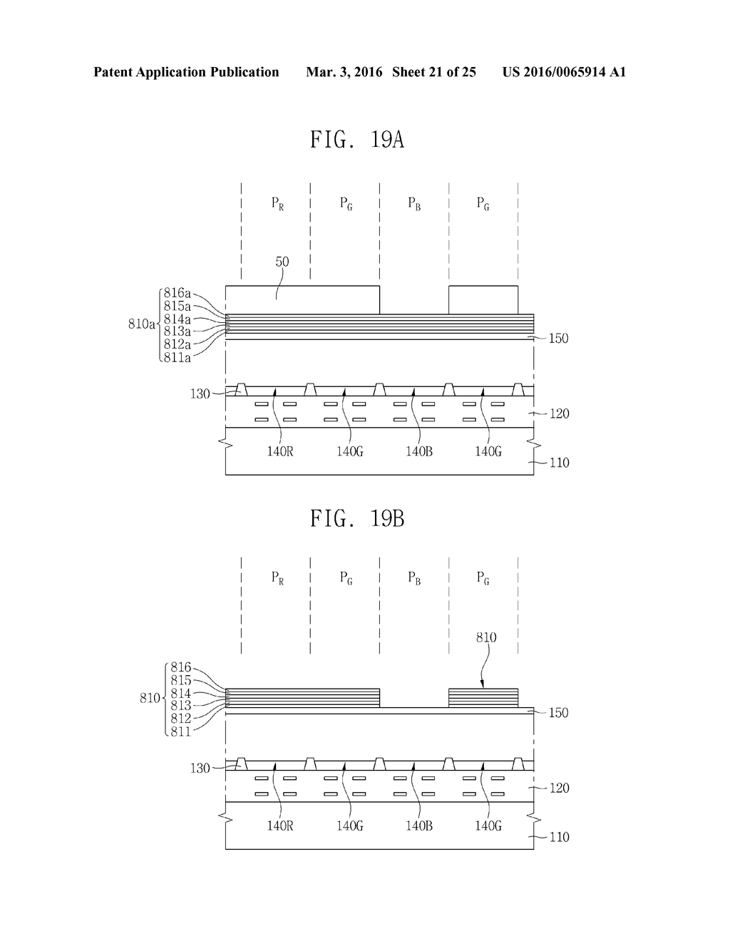 ELECTRONIC DEVICE HAVING A COLOR FILTER AND METHOD OF FORMING THE SAME - diagram, schematic, and image 22