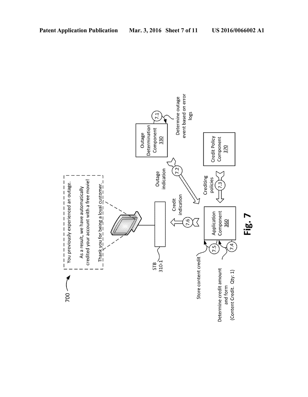 AUTOMATED ACCOUNT CREDITING AFTER INTERRUPTION OR FAILURE OF PAID CONTENT     DELIVERY - diagram, schematic, and image 08