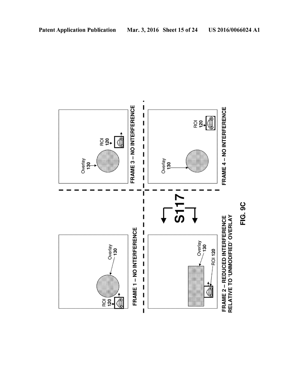 REDUCING INTERFERENCE OF AN OVERLAY WITH UNDERLYING CONTENT - diagram, schematic, and image 16