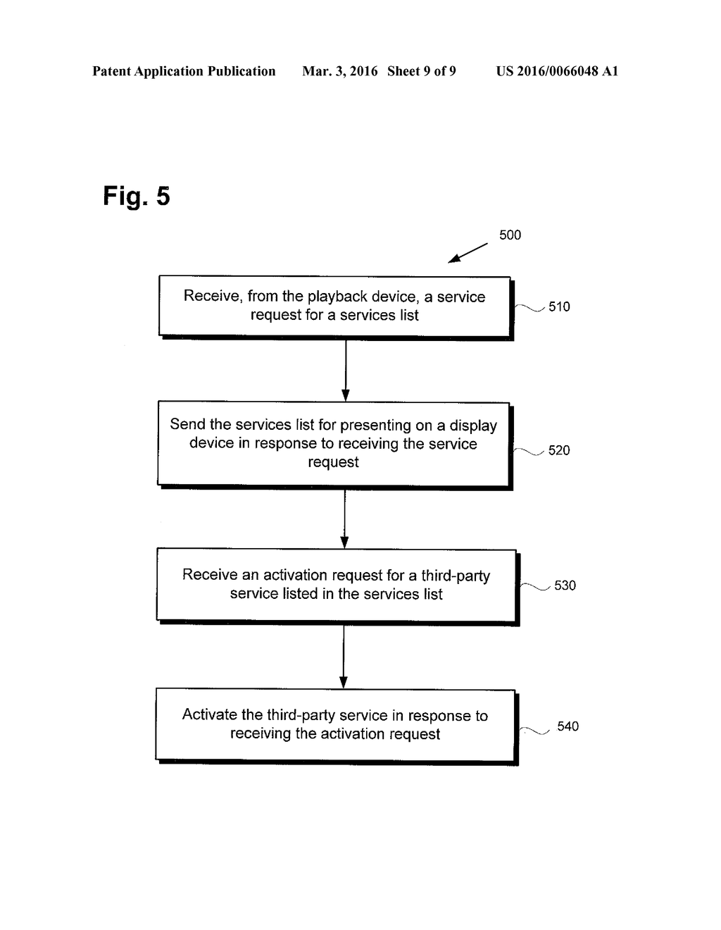 System and Method for Transmitting a Services List to a Playback Device - diagram, schematic, and image 10