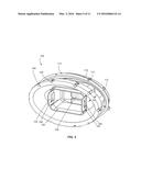 TRENCHED SEALING RETAINER FOR CANAL HEARING DEVICE diagram and image