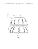 TRENCHED SEALING RETAINER FOR CANAL HEARING DEVICE diagram and image