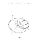 TRENCHED SEALING RETAINER FOR CANAL HEARING DEVICE diagram and image