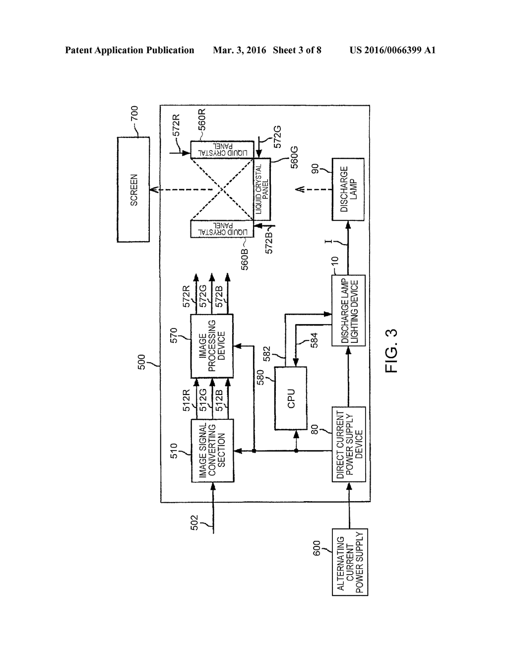 DISCHARGE LAMP DRIVING DEVICE, PROJECTOR, AND DISCHARGE LAMP DRIVING     METHOD - diagram, schematic, and image 04