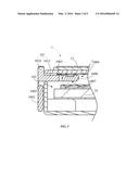 FRAME AND DISPLAY DEVICE USING SAME diagram and image