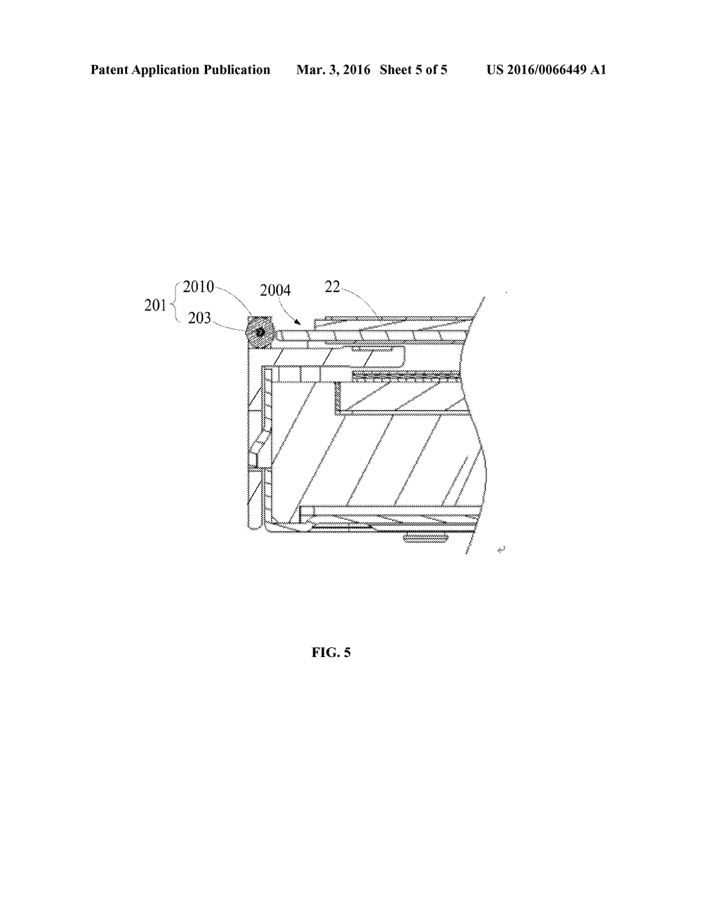 FRAME AND DISPLAY DEVICE USING SAME - diagram, schematic, and image 06