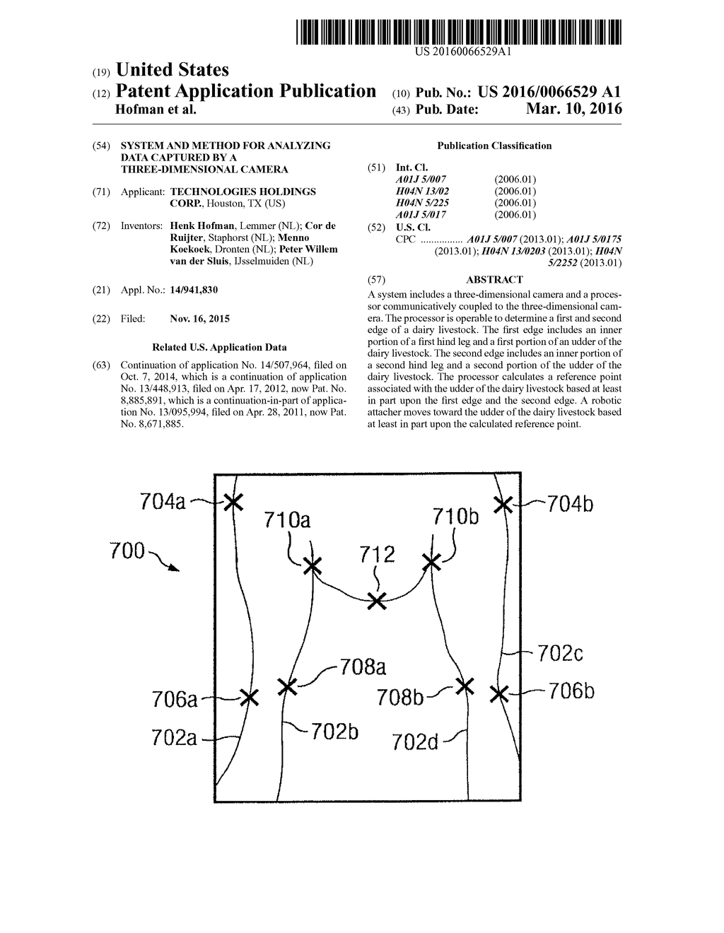 SYSTEM AND METHOD FOR ANALYZING DATA CAPTURED BY A THREE-DIMENSIONAL     CAMERA - diagram, schematic, and image 01