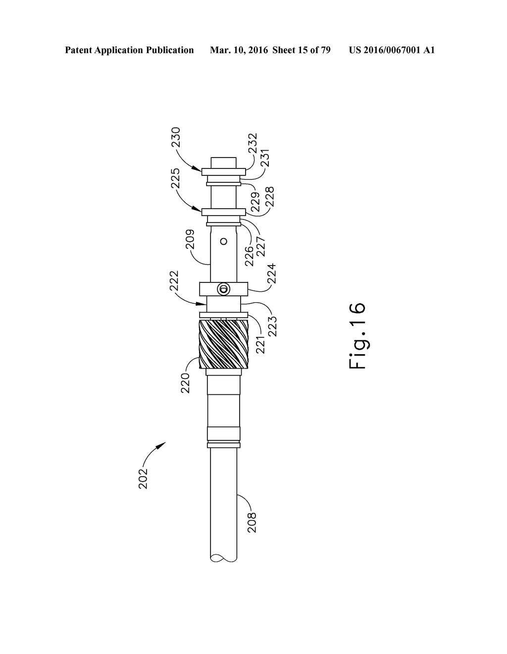 ELECTROSURGICAL DEVICE WITH DISPOSABLE SHAFT HAVING TRANSLATING GEAR AND     SNAP FIT - diagram, schematic, and image 16