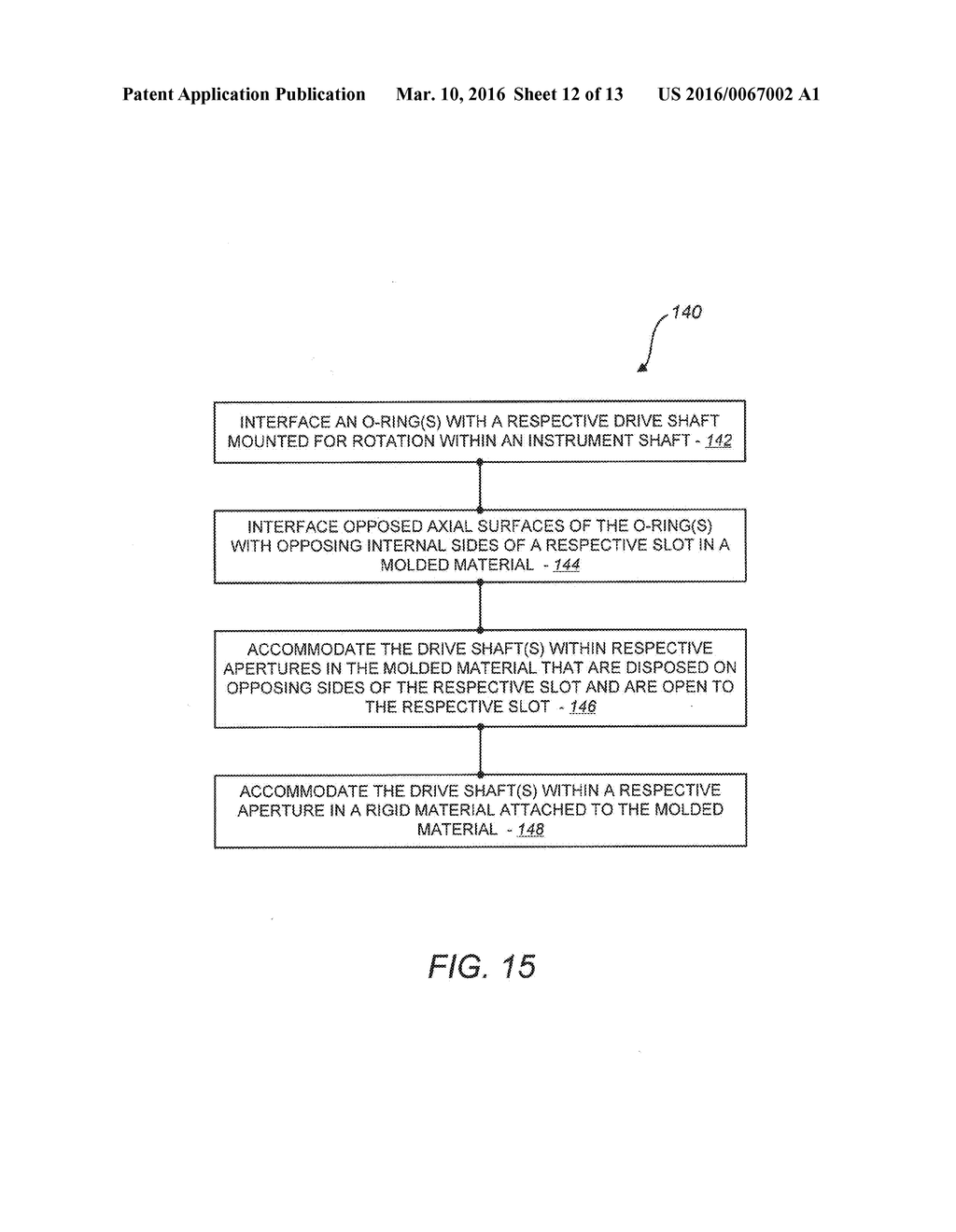 SEALS AND SEALING METHODS FOR A SURGICAL INSTRUMENT HAVING AN ARTICULATED     END EFFECTOR ACTUATED BY A DRIVE SHAFT - diagram, schematic, and image 13