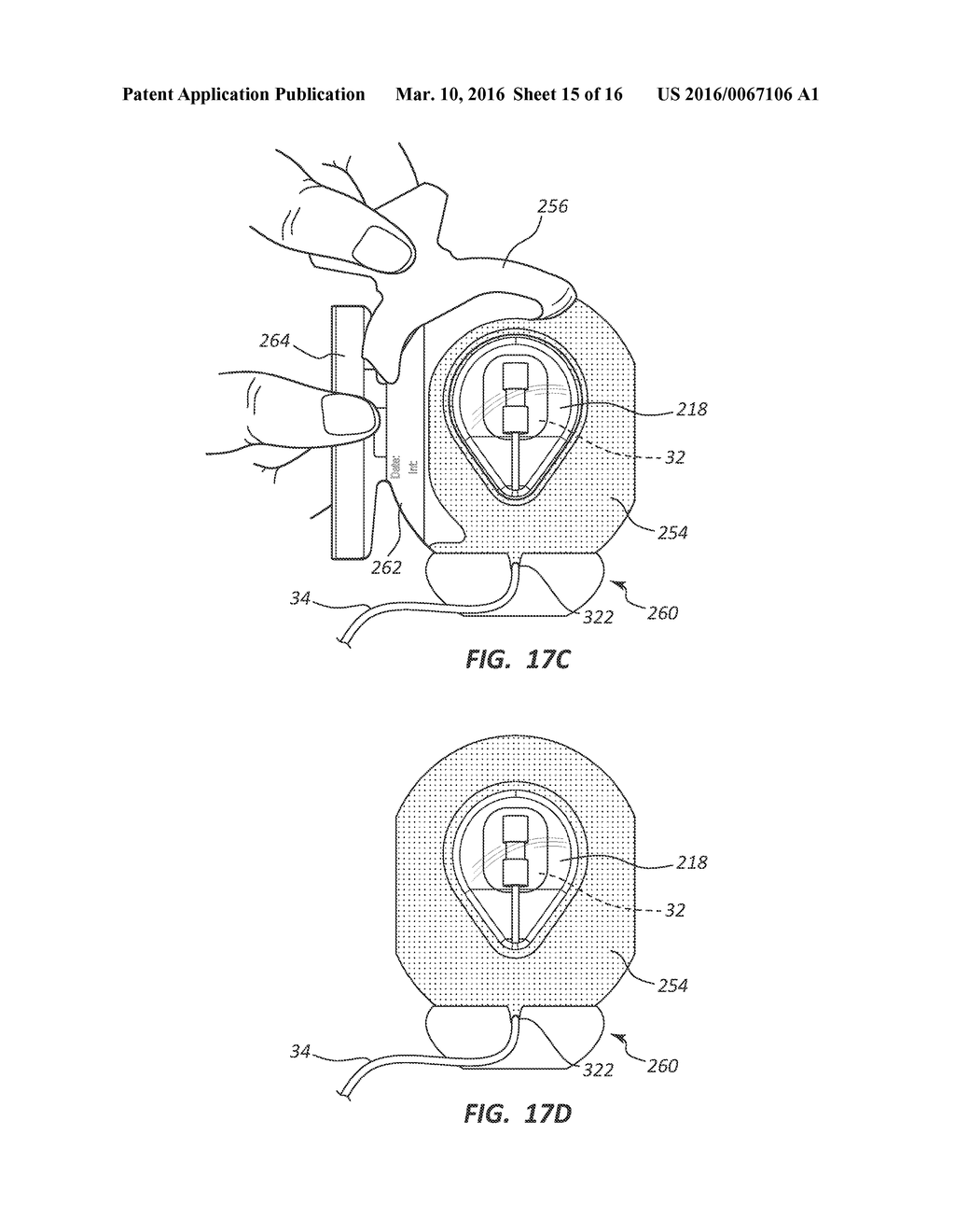 Protective Dressing For Skin-Placed Medical Device - diagram, schematic, and image 16