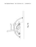 WHEELCHAIR CURB-CLIMBING AND CURB-DESCENDING SYSTEM diagram and image