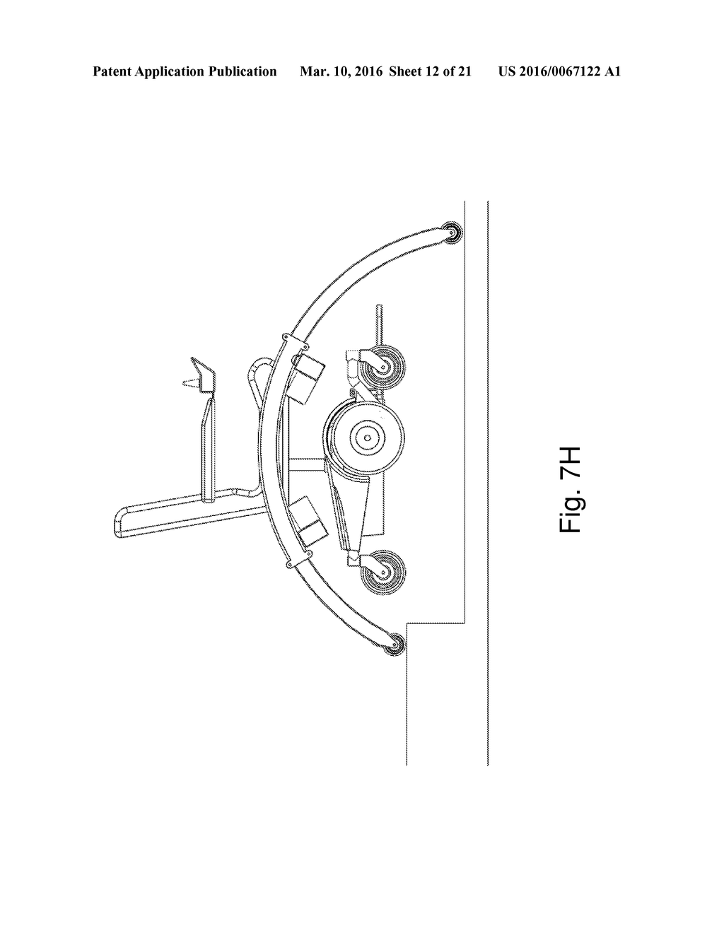 WHEELCHAIR CURB-CLIMBING AND CURB-DESCENDING SYSTEM - diagram, schematic, and image 13