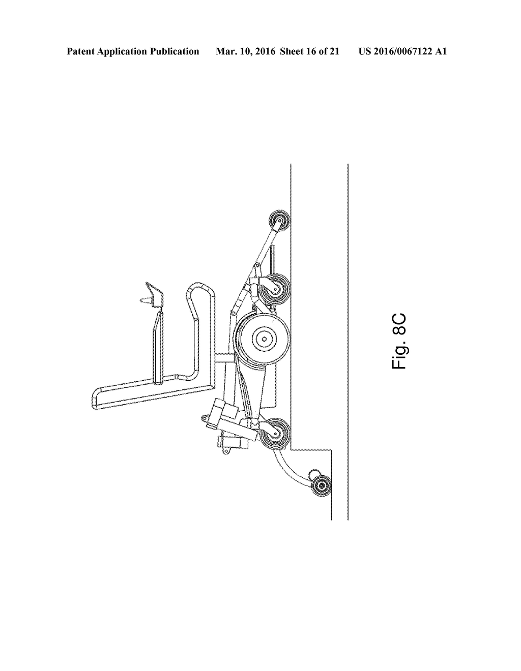 WHEELCHAIR CURB-CLIMBING AND CURB-DESCENDING SYSTEM - diagram, schematic, and image 17