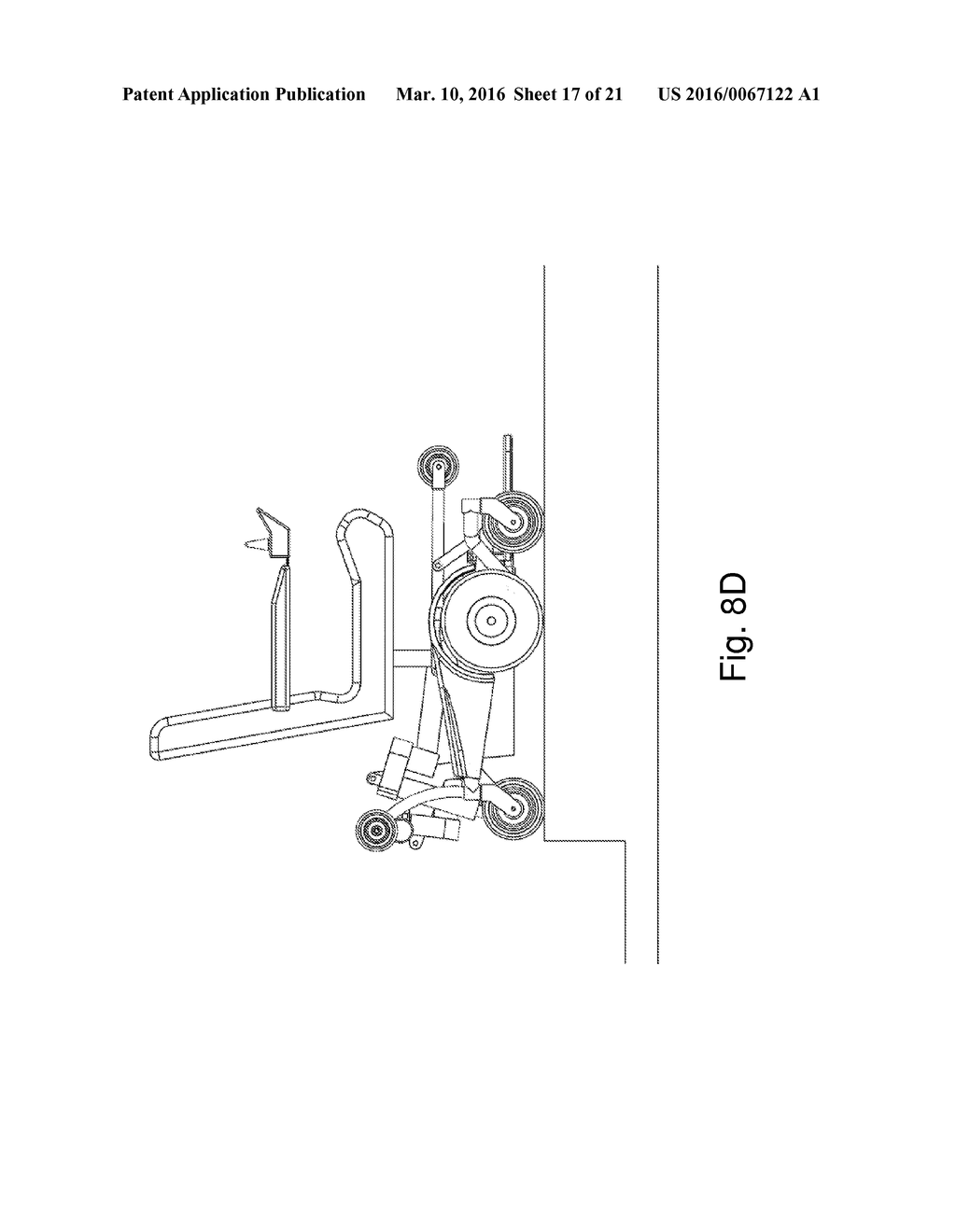 WHEELCHAIR CURB-CLIMBING AND CURB-DESCENDING SYSTEM - diagram, schematic, and image 18