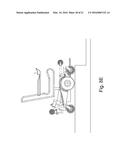 WHEELCHAIR CURB-CLIMBING AND CURB-DESCENDING SYSTEM diagram and image