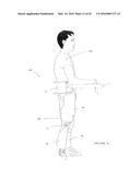 SELF CONTAINED POWERED EXOSKELETON WALKER FOR A DISABLED USER diagram and image