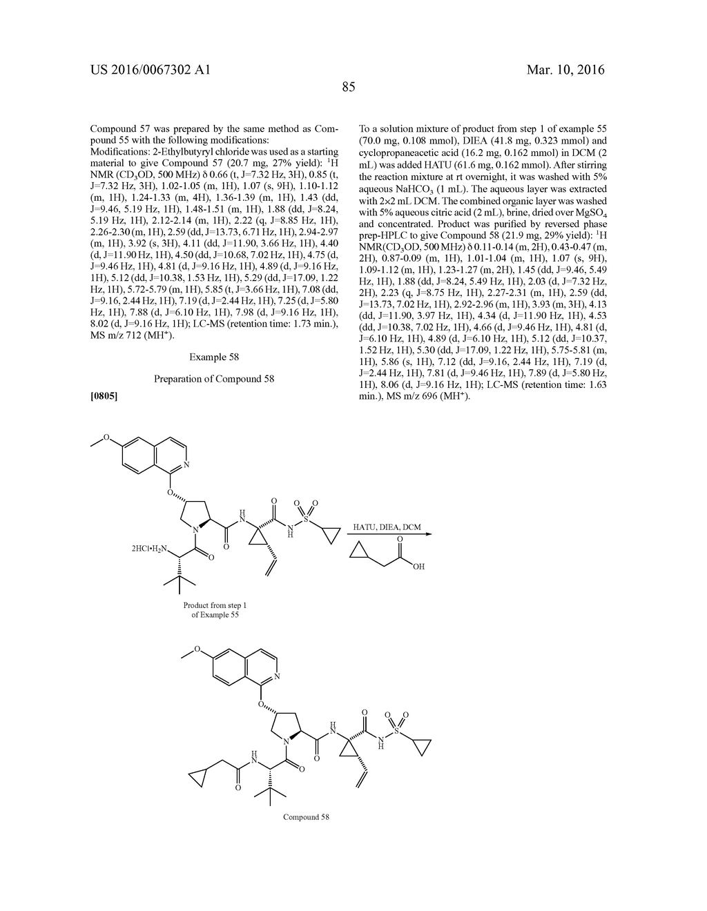 Hepatitis C Virus Inhibitors - diagram, schematic, and image 86