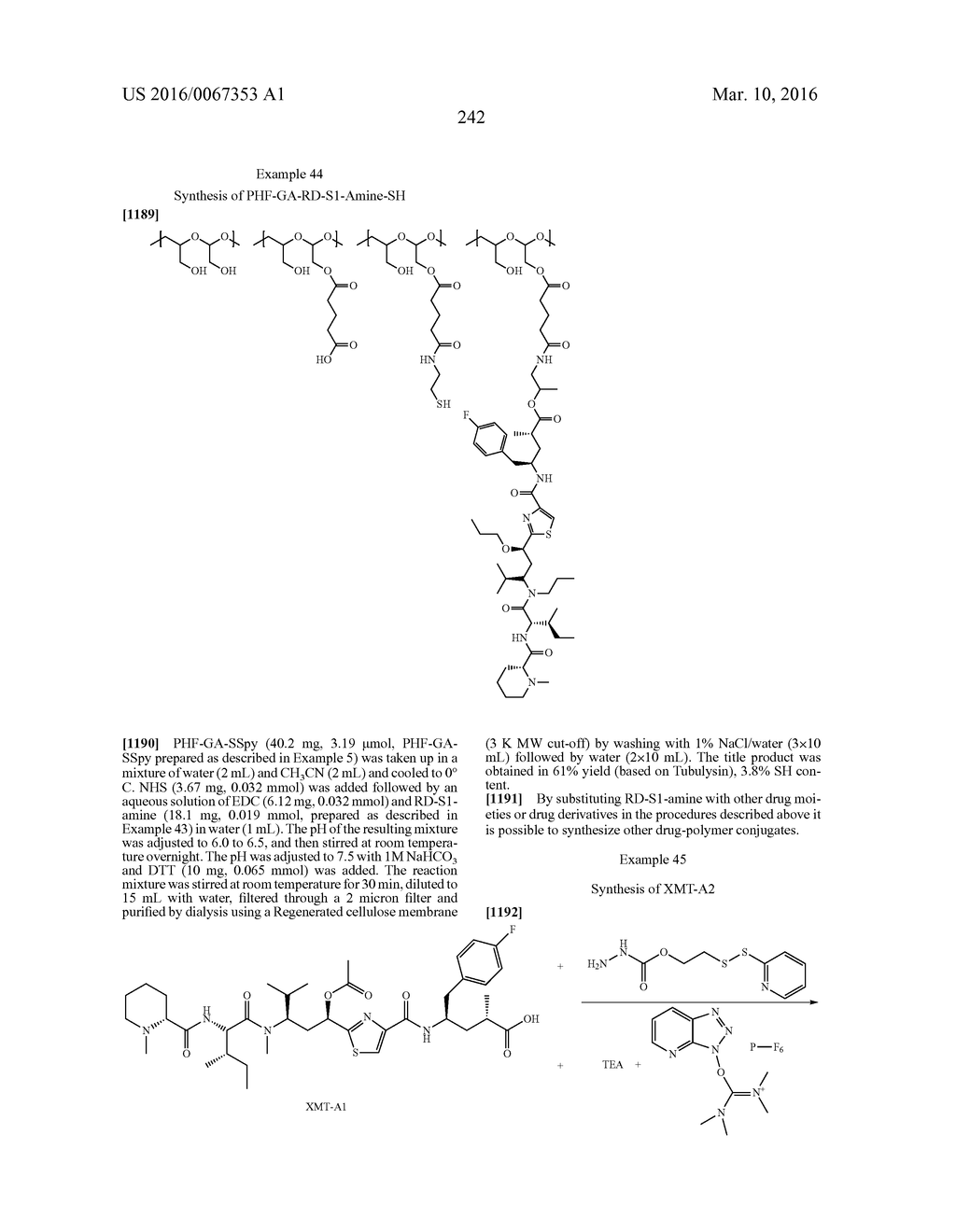 PROTEIN-POLYMER-DRUG CONJUGATES - diagram, schematic, and image 249