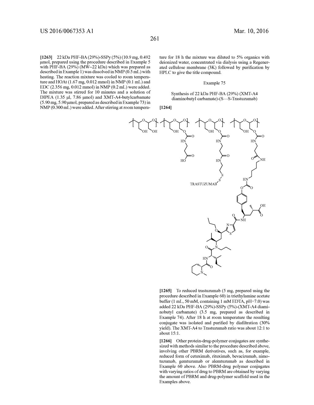 PROTEIN-POLYMER-DRUG CONJUGATES - diagram, schematic, and image 268