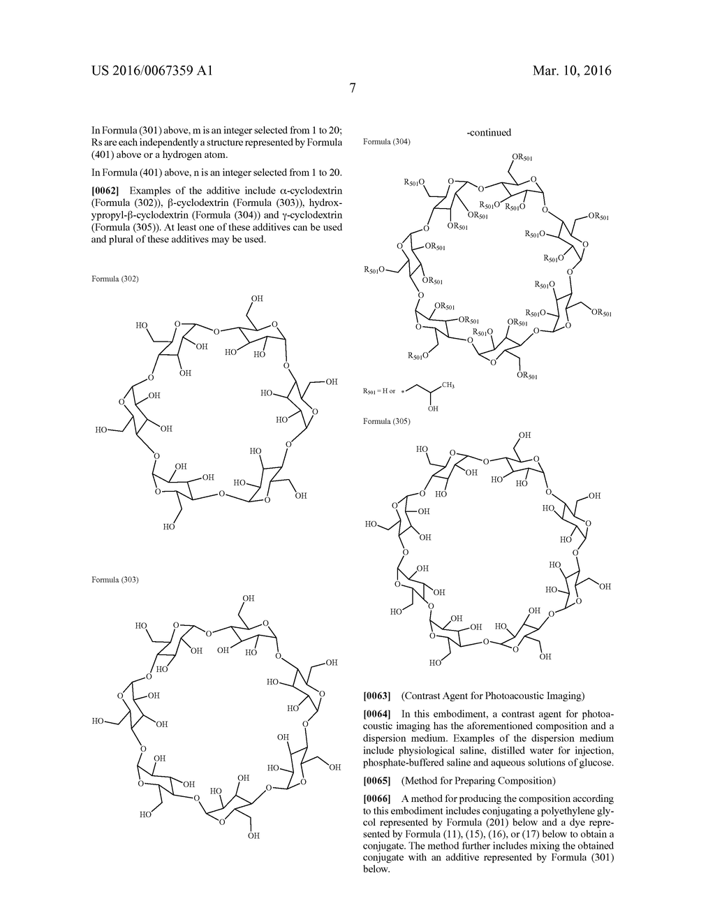 COMPOSITION HAVING DYE AND CONJUGATE OF POLYETHYLENEGLYCOL AND ADDITIVE     AND CONTRAST AGENT FOR PHOTOACOUSTIC IMAGING HAVING THE SAME - diagram, schematic, and image 09