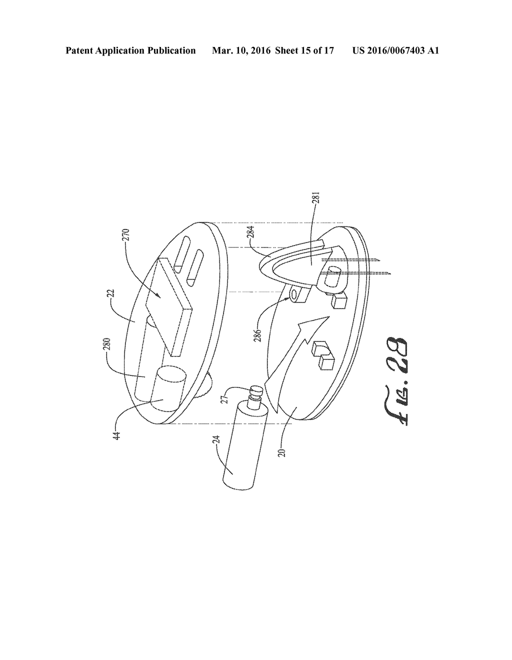 INFUSION DEVICE WITH BASE PORTION AND DURABLE PORTION - diagram, schematic, and image 16