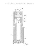 DUAL-CHAMBER CYLINDER-PISTON UNIT FOR THE LYOPHILISATION, STORAGE,     RECONSTITUTION AND APPLICATION OF INJECTION SOLUTIONS FOR AN INJECTOR,     AND METHOD FOR FILLING THE CYLINDER-PISTON UNIT diagram and image