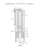 DUAL-CHAMBER CYLINDER-PISTON UNIT FOR THE LYOPHILISATION, STORAGE,     RECONSTITUTION AND APPLICATION OF INJECTION SOLUTIONS FOR AN INJECTOR,     AND METHOD FOR FILLING THE CYLINDER-PISTON UNIT diagram and image