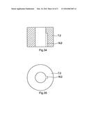 DUAL-CHAMBER CYLINDER-PISTON UNIT FOR THE LYOPHILISATION, STORAGE,     RECONSTITUTION AND APPLICATION OF INJECTION SOLUTIONS FOR AN INJECTOR,     AND METHOD FOR FILLING THE CYLINDER-PISTON UNIT diagram and image