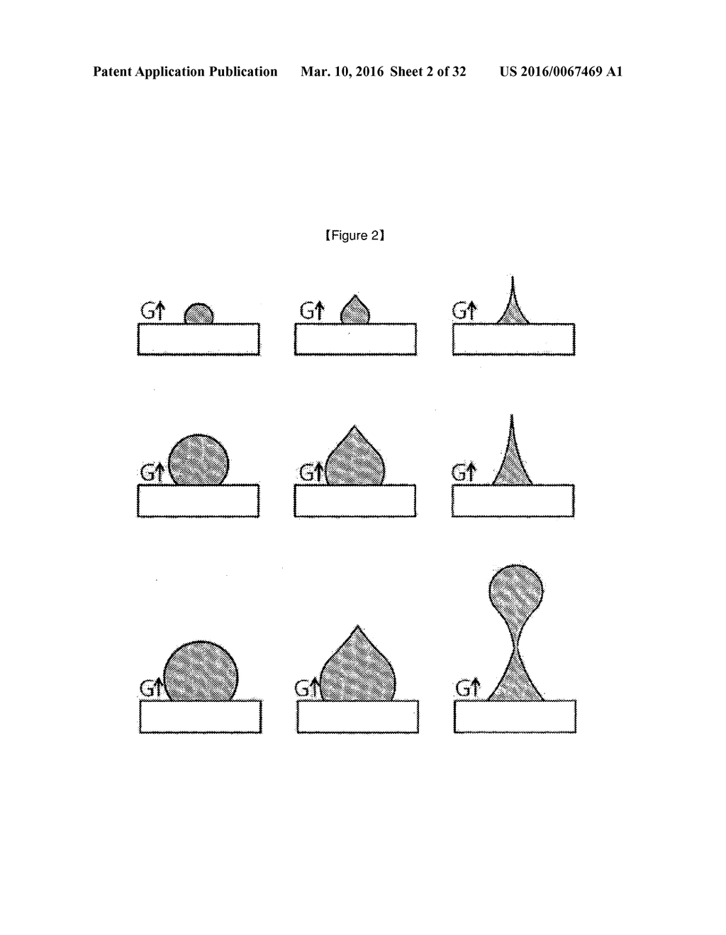 METHOD FOR MANUFACTURING MICROSTRUCTURE USING CENTRIFUGAL FORCE AND     MICROSTRUCTURE MANUFACTURED BY SAME - diagram, schematic, and image 03