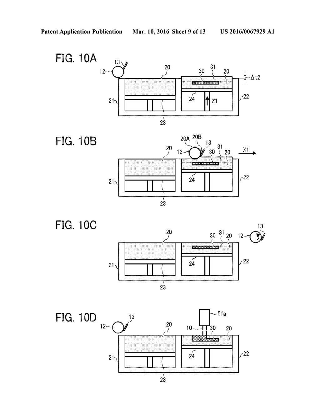 APPARATUS FOR FABRICATING THREE-DIMENSIONAL OBJECT - diagram, schematic, and image 10