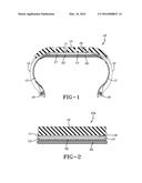 PNEUMATIC TIRE WITH POST CURE SEALANT LAYER diagram and image