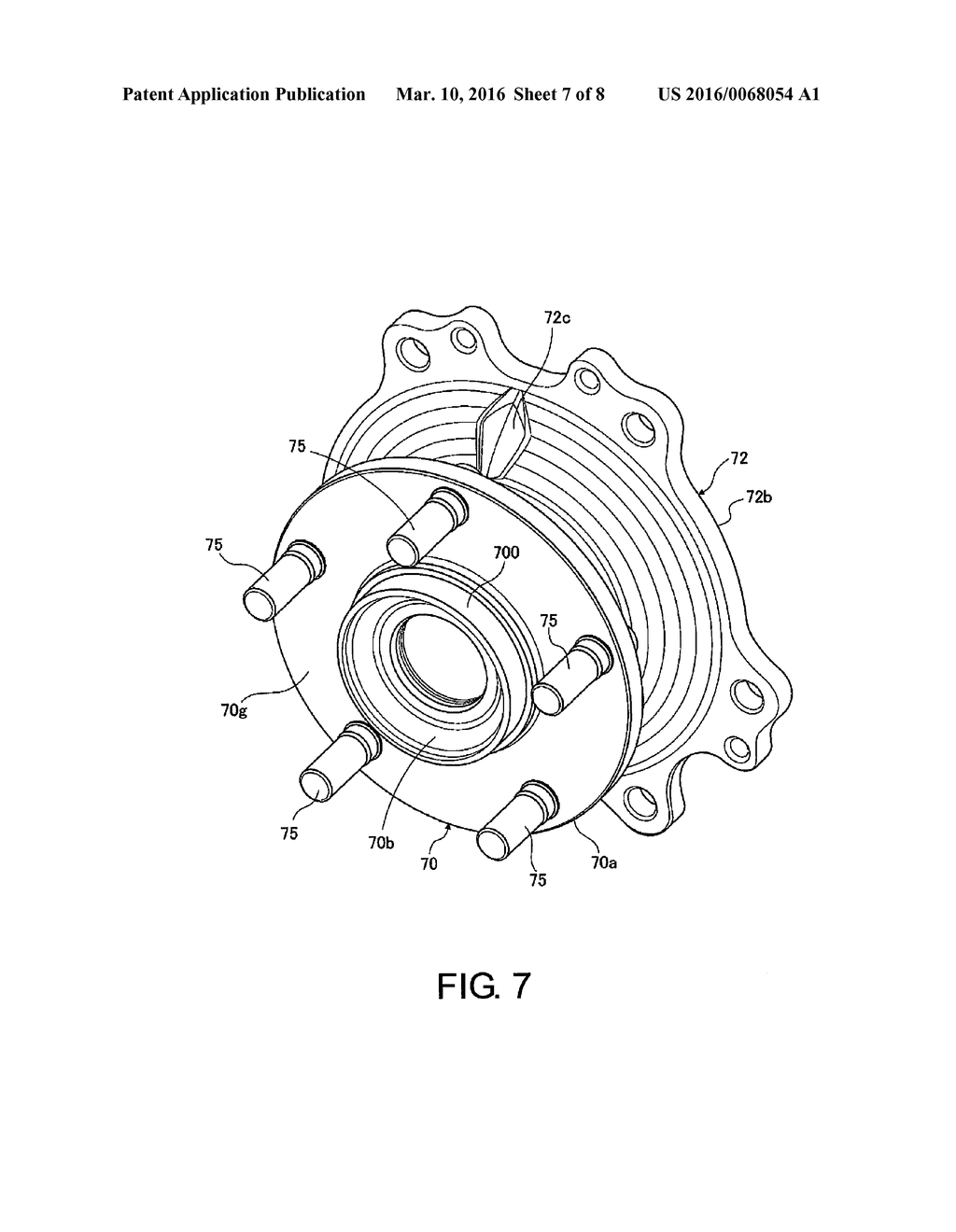 IN-WHEEL MOTOR UNIT FOR A VEHICLE - diagram, schematic, and image 08