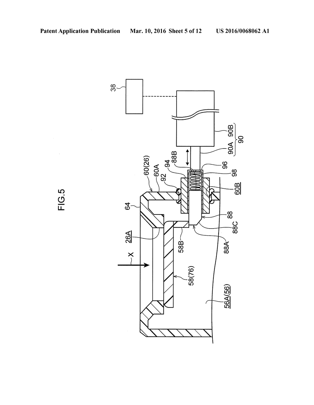 REFUELING PORTION STRUCTURE OF FUEL TANK - diagram, schematic, and image 06