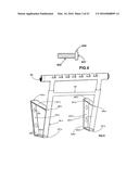 PORTABLE CARRIER FOR HOLDING BAGS OR HOLDING DISPLAYS ON VEHICLES diagram and image