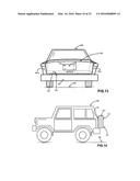 PORTABLE CARRIER FOR HOLDING BAGS OR HOLDING DISPLAYS ON VEHICLES diagram and image