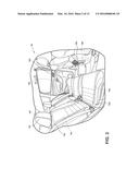 SUN VISOR WITH PHOTOLUMINESCENT STRUCTURE diagram and image