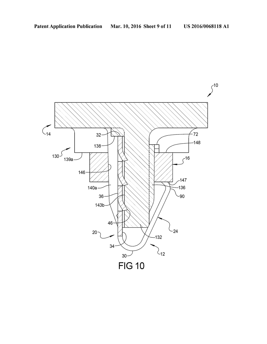 U-BASED FASTENER WITH IMPROVED RIB ATTACHMENT - diagram, schematic, and image 10