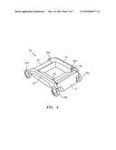 COLLAPSIBLE PERSONAL SHOPPING CART diagram and image