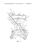 COLLAPSIBLE PERSONAL SHOPPING CART diagram and image