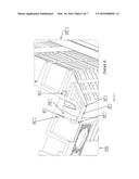 Shipping Container and Spring Lock Therefor diagram and image