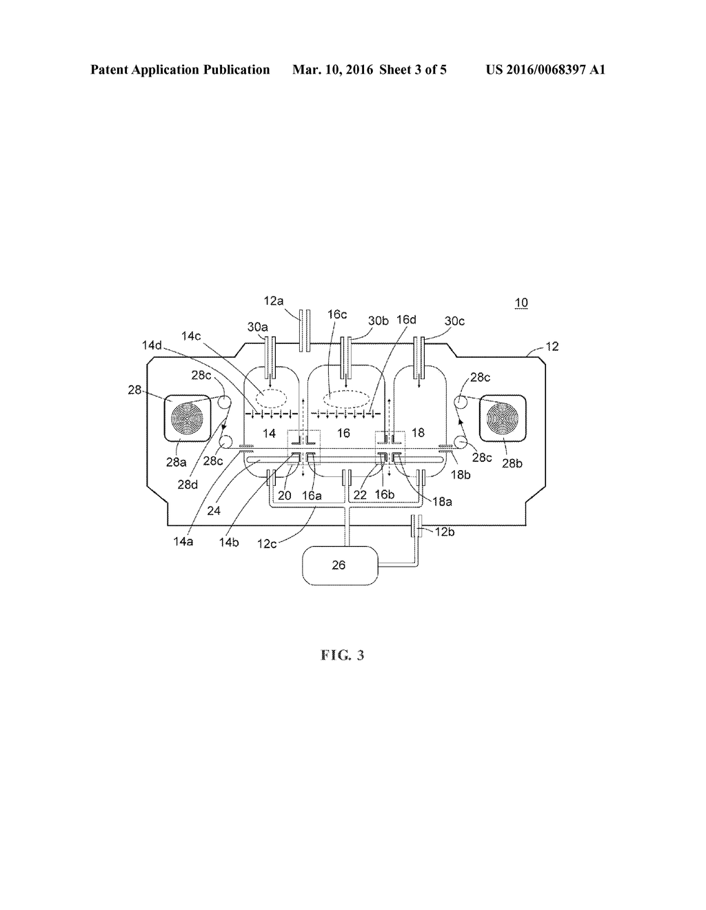 Apparatus and method for continuous synthesis of carbon film or inorganic     material film - diagram, schematic, and image 04