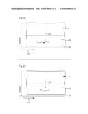 DEVICE AND METHOD FOR CUTTING THROUGH WORKPIECES OF MECHANICALLY BRITTLE     AND NON-METALLIC MOVING AT A SPEED diagram and image