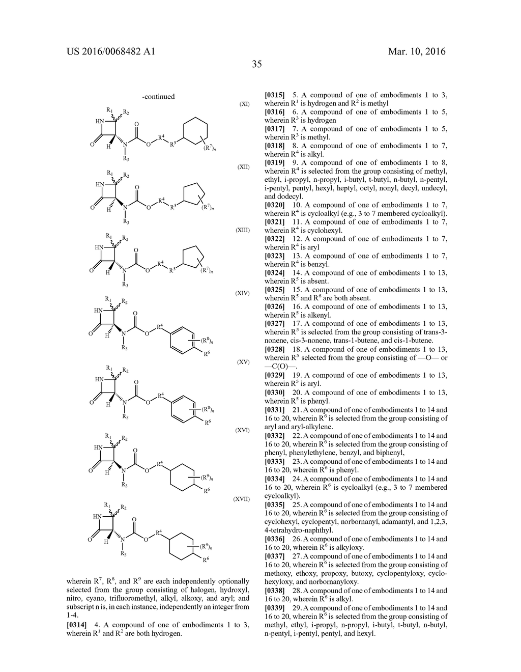 CARBAMATE DERIVATIVES OF LACTAM BASED N-ACYLETHANOLAMINE ACID AMIDASE     (NAAA) INHIBITORS - diagram, schematic, and image 44