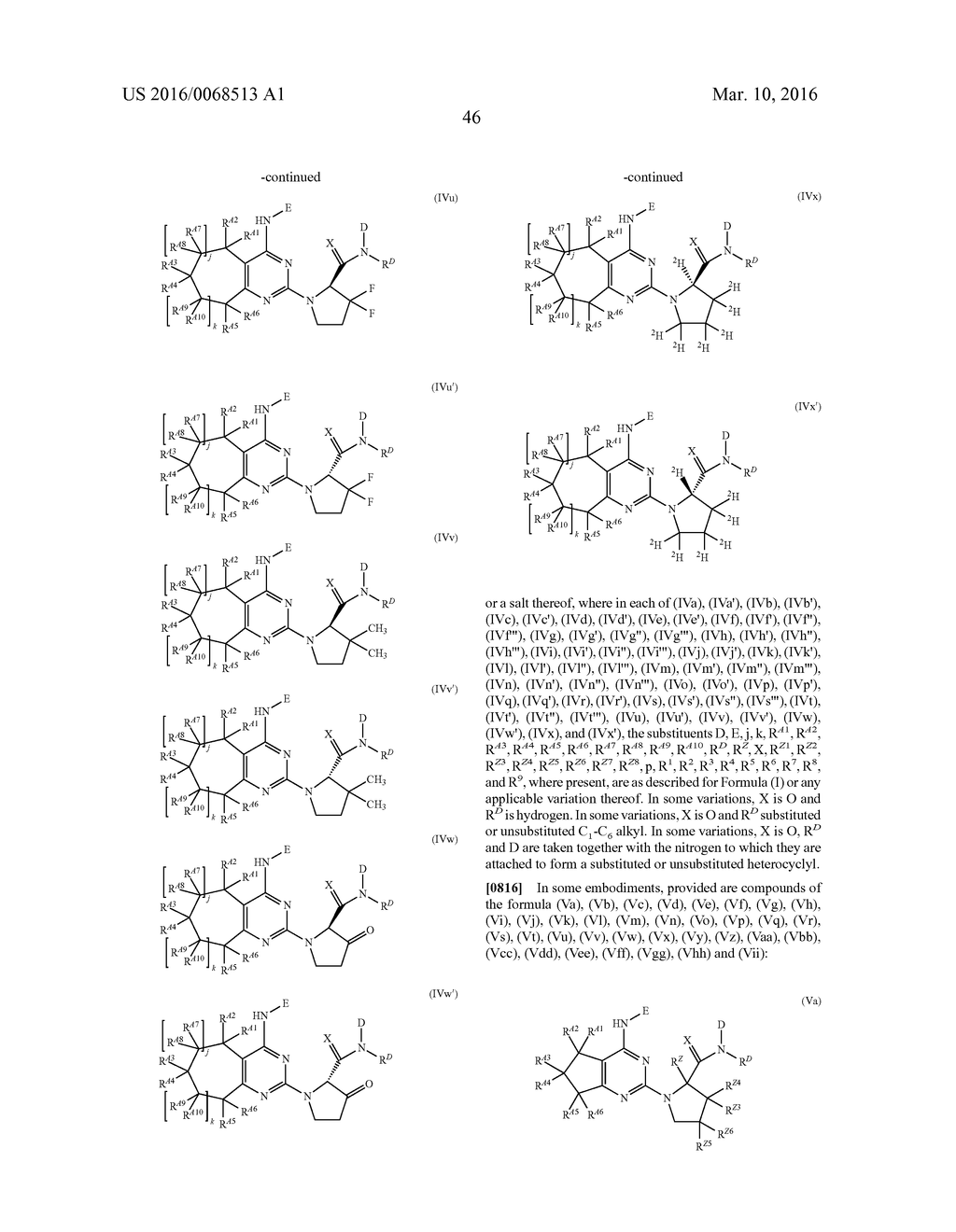 FUSED PYRIMIDINE COMPOUNDS AND USE THEREOF - diagram, schematic, and image 51