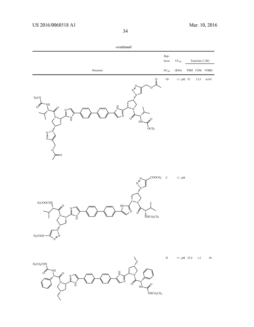 POTENT AND SELECTIVE INHIBITORS OF HEPATITIS C VIRUS - diagram, schematic, and image 36