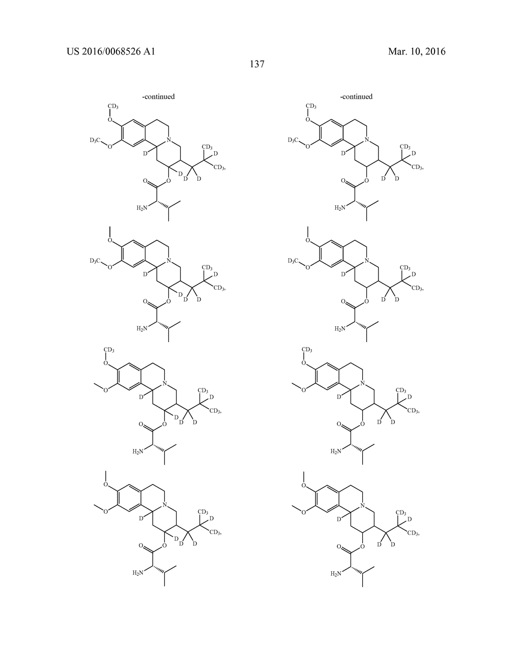 BENZOQUINOLONE INHIBITORS OF VMAT2 - diagram, schematic, and image 138