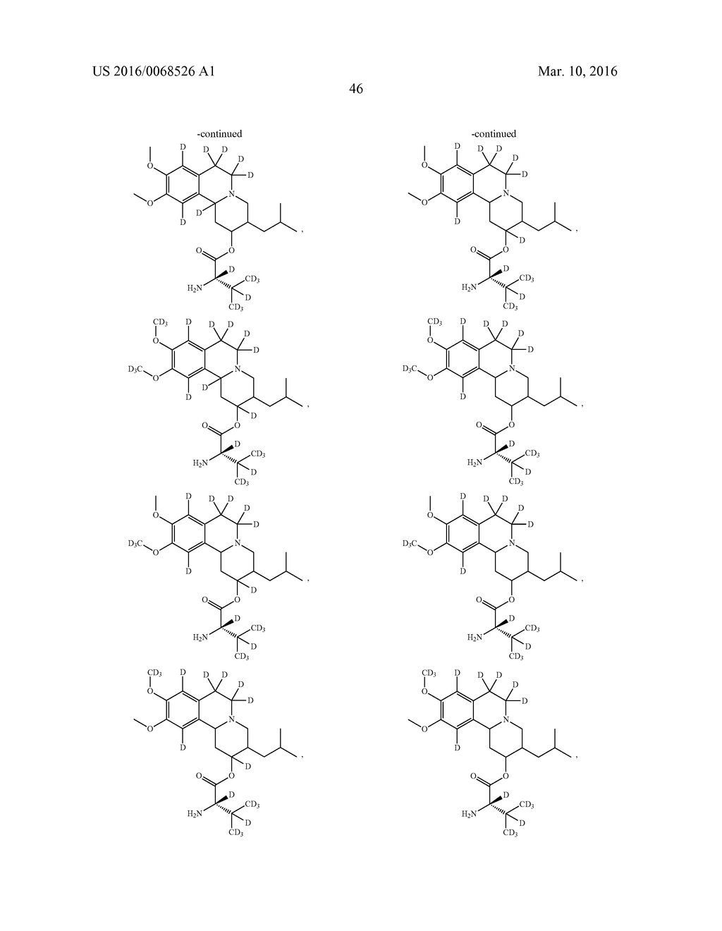 BENZOQUINOLONE INHIBITORS OF VMAT2 - diagram, schematic, and image 47